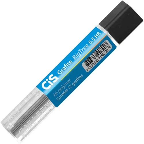 SERTIC GRAFITE 0 5MM HB TUBO COM 12 MINAS