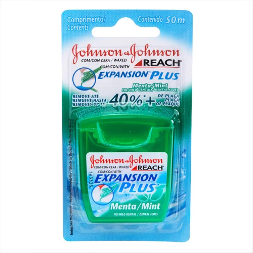 FIO DENTAL REGULAR JOHNSON JOHNSON 50M MENTA UNIT