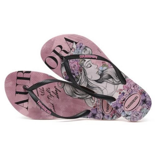 SANDALIA HAVAIANAS SLIM PRINCESAS ROSA PASTEL 33 4