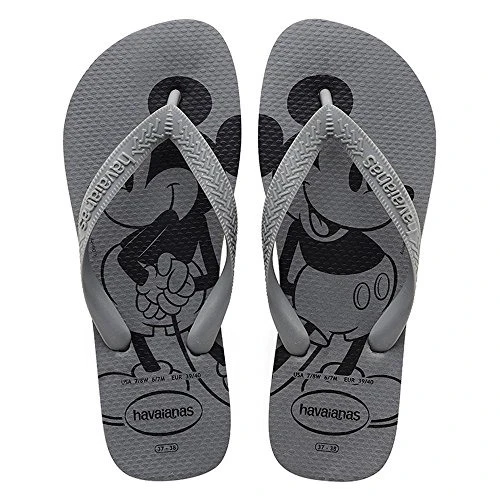 SAND HAVAIANAS TOP DISNEY 35 36 CINZA ACO