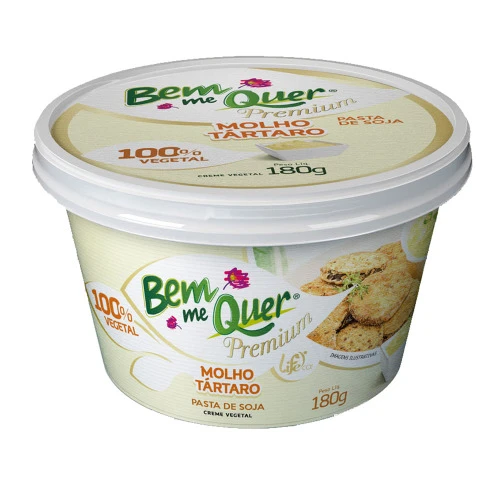 PASTA DE SOJA 180G BEM ME QUER LIFE MOLHO TÁRTARO