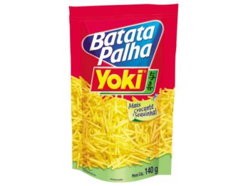 BATATA PALHA TRADICIONAL YOKI SACHÊ 140G