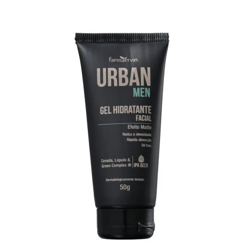 GEL FACIAL FARMAERVAS HIDRATANTE URBAN MEN 50G