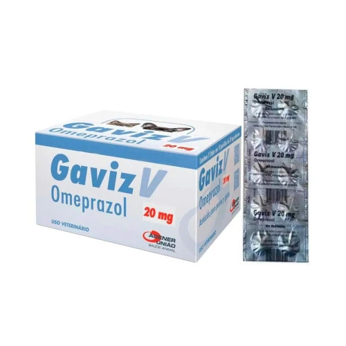 GAVIZ 20MG OMEPRAZOL STRIP COM 10 COMPRIMIDOS