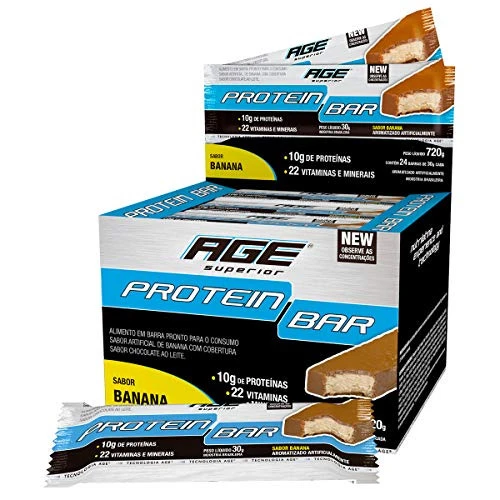 PROTEIN BAR BANANA CX24 NUTRILATINA