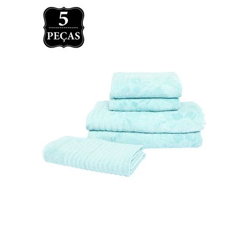 JG TOALHAS BUDDEMEYER 5PCS CEREJEIRA COR 1174