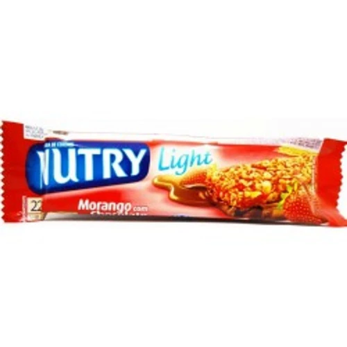 BARRA DE CEREAIS NUTRY MORANGO CHOCOLATE 25G
