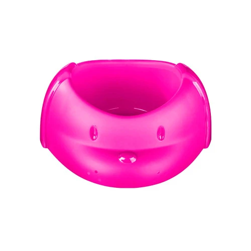COMEDOURO PARA CÃO ROSA