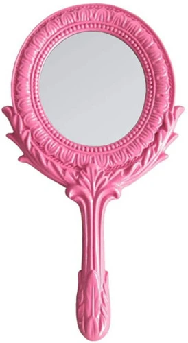 ESPELHO COMBERS GREGO PINK EM RESINA URBAN 25 5X12 5 CM