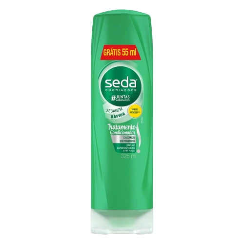CONDICIONADOR SEDA COCRIAÇÕES CACHOS DEFINIDOS FRASCO 325ML GRÁTIS 55ML
