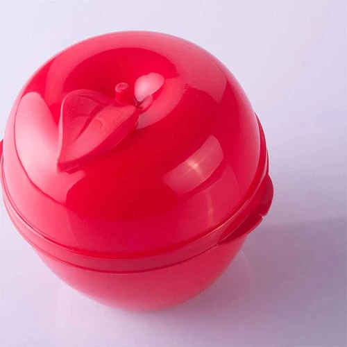 POTE MAÇÃ PLASÚTIL VERMELHO
