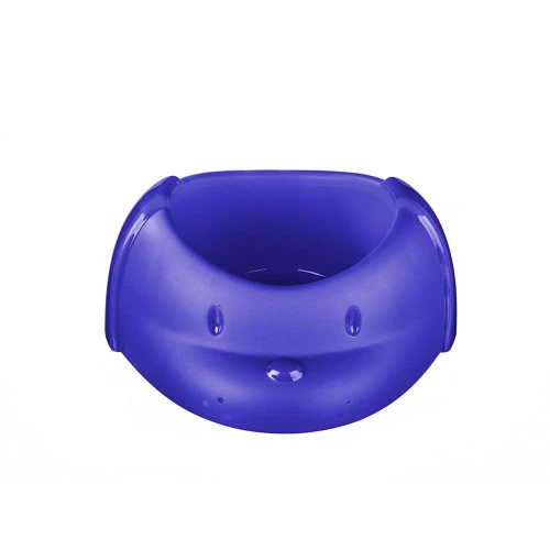 COMEDOURO PLÁSTICO PARA CACHORRO AZUL SANREMO 650ML