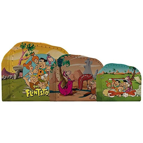 SET COM 3 MALETAS URBAN PAPELAO FLINTSTONES