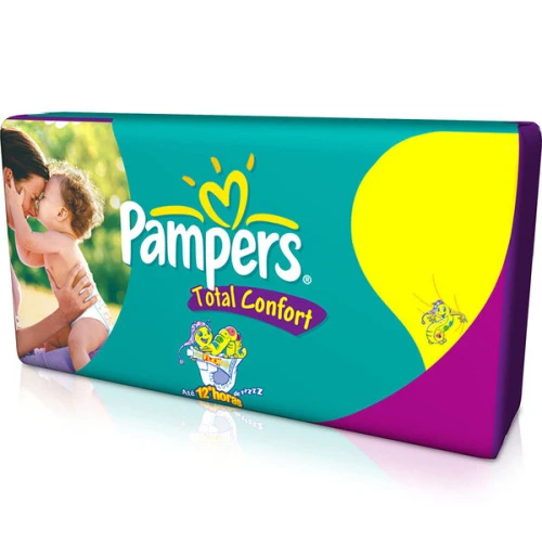 PAMPERS TOTAL CONFORT G DESCARTÁVEL 126 UNIDADES