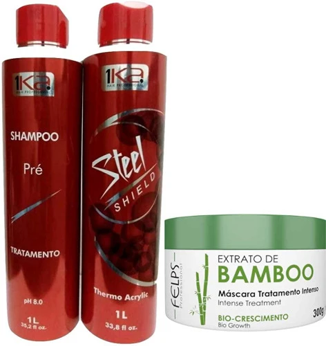 SHAMPOO FELPS PROFISSIONAL XMIX BIO CRESCIMENTO EXTRATO DE BAMBOO 250ML