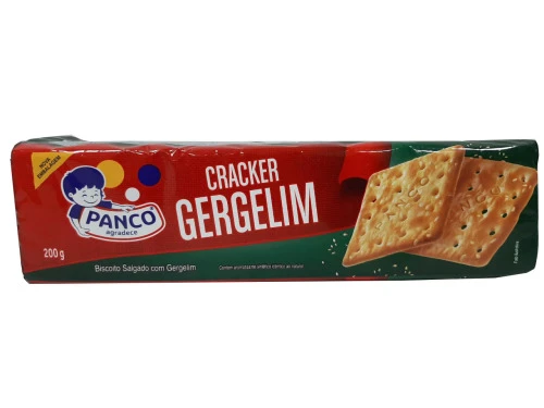 BISCOITO CRACKER PANCO GERGELIM