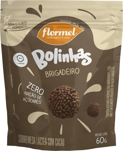BOLINHA DE BRIGADEIRO 60G FLORMEL