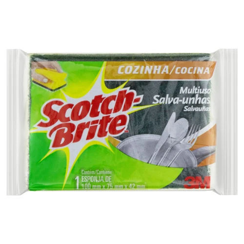 ESPONJA MULTIUSO COZINHA SALVA UNHAS SCOTCH BRITE
