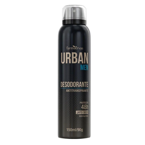 FARMAERVAS URBAN MEN DES A ANTITRANSP 150ML