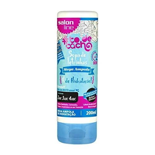AMPOLA TRATAMENTO SALON LINE 200ML SOPA DE LETRINHAS H TODECACHO UNIT