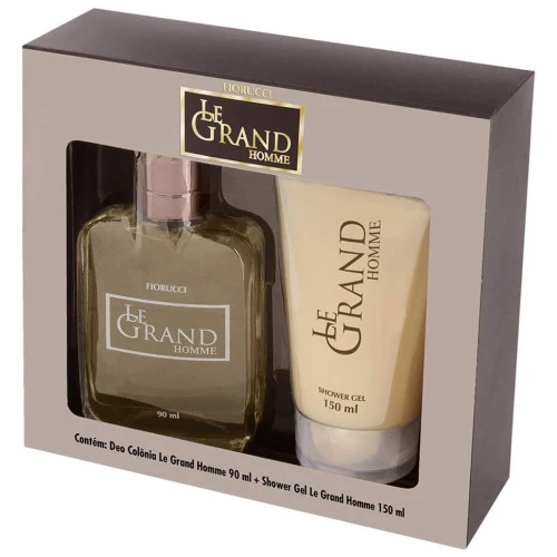 KIT FIORUCCI LE GRAND HOMME DEO COLÔNIA 90ML E SHOWER GEL 150ML