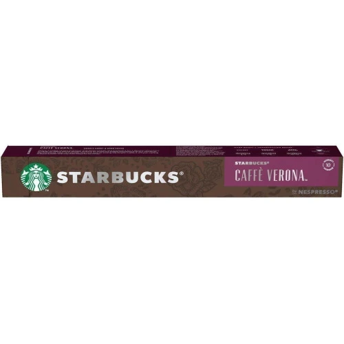 STARBUCKS ® CAFFÈ VERONA¿ BY NESPRESSO ® TORRA ESCURA 10 CÁPSULAS
