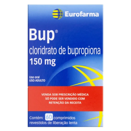 BUP 150MG EUROFARMA CAIXA 60 COMPRIMIDOS REVESTIDOS