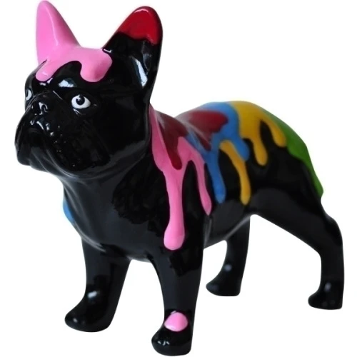 ESCULTURA DECORATIVA CRAW 24X20CM BULLDOG XD0260