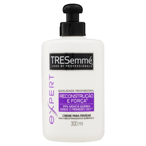 CREME PARA PENTEAR TRESEMMÉ RECONSTRUÇÃO E FORÇA FRASCO 300ML