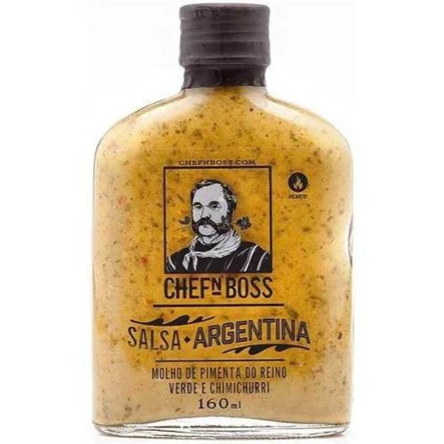 CHILLI AND CHURRI SALSA 160ML CHEFNBOSS