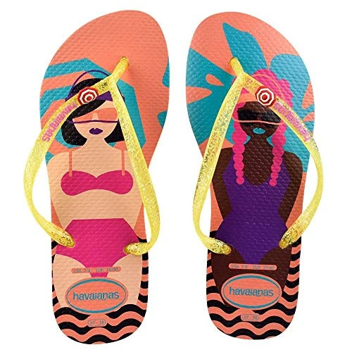 SAND HAVAIANAS SLIM COOL 39 40 NUDE