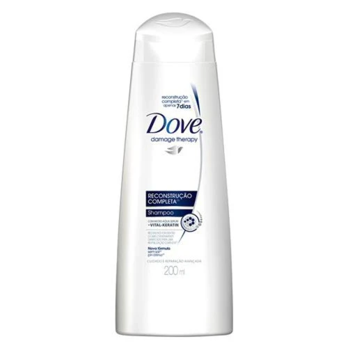 SHAMPOO DOVE RECONSTRUÇÃO COMPLETA 200ML