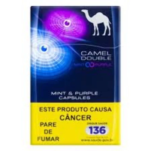 CIGARRO DOUBLE MINT PURPLE CAMEL 20 UNIDADES
