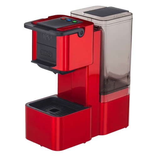 MÁQUINA DE CAFÉ ESPRESSO AUTOMÉTICA VERMELHA S27 POP PLUS 960ML TRÊS 220V