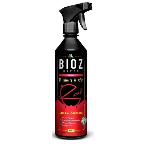 LIMPA GRELHA 600 ML BIOZ GREEN LINHA HOME