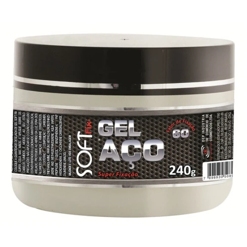 GEL FIXADOR SOFTFIX 240G AÇO UNIT