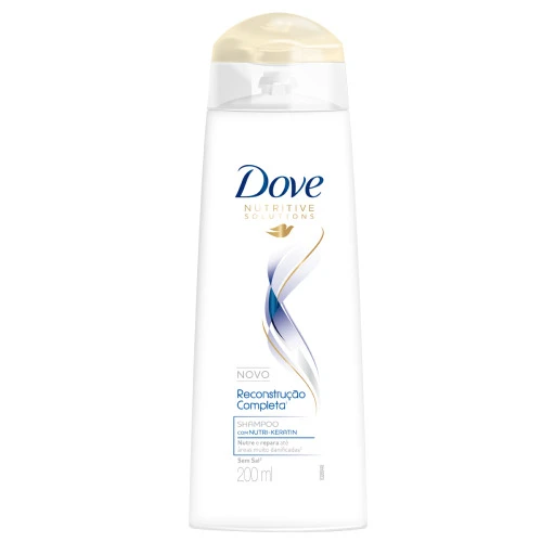 SHAMPOO DOVE RECONSTRUÇÃO COMPLETA 200ML