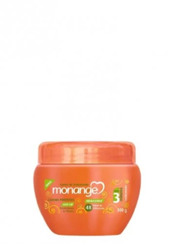 CREME PARA PENTEAR MONANGE 300G CACHO PERFEITO UNIT