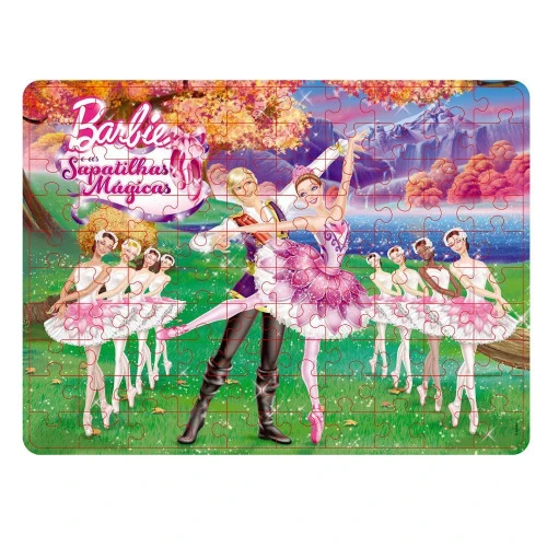 QUEBRA CABECA BARBIE SAPATILHAS MAGICAS R BCB61