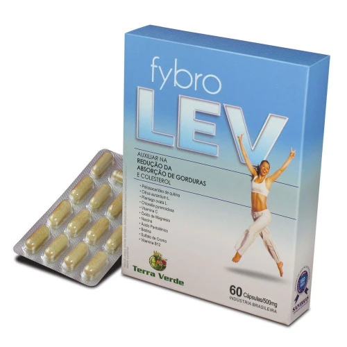 FYBRO LEV 60 CAPS 500MG