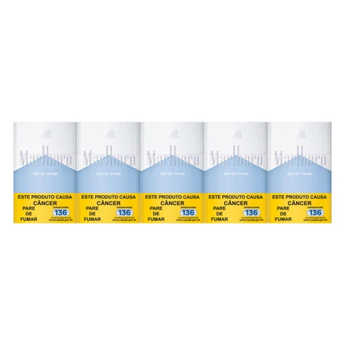 CIGARRO MARLBORO SILVER BOX COM 10