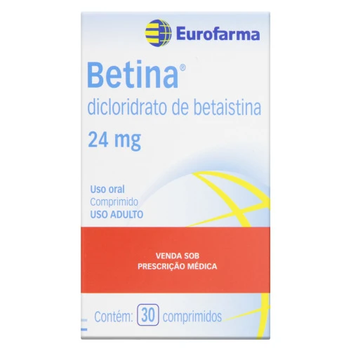 BETINA 24MG EUROFARMA CAIXA 30 COMPRIMIDOS