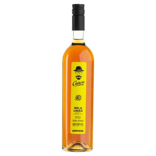BEBIDA MISTA ALCOÓLICA MEL E LIMÃO CARVA GARRAFA 750ML