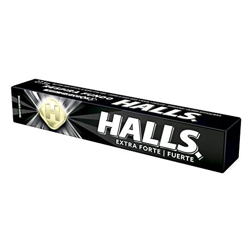 BALA MENTOL EXTRA FORTE HALLS PACOTE 27 5G