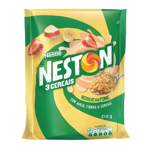 CEREAL NESTON 3 CEREAIS 210G SACHÊ