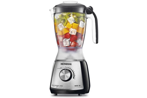 LIQUIDIFICADOR ELECTRONIC INOX 900W 220V PRETO