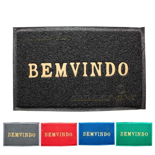 TAPETE EMBOR BEM VINDO 54X35