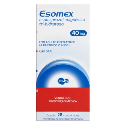 ESOMEX 40MG EMS CAIXA 28 COMPRIMIDOS REVESTIDOS