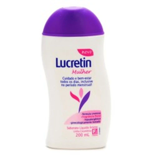 SABONETE LÍQUIDO LUCRETIN MULHER FLORAL 200ML