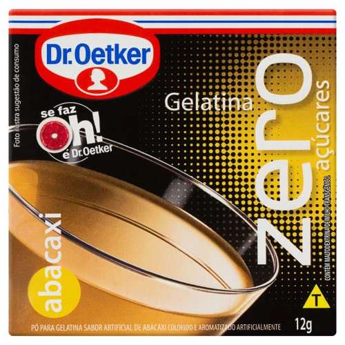 GELATINA OETKER ZERO ABACAXI